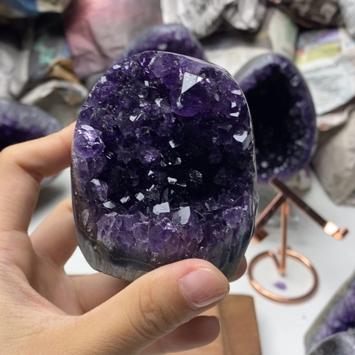 未镶嵌珠宝半成品紫晶