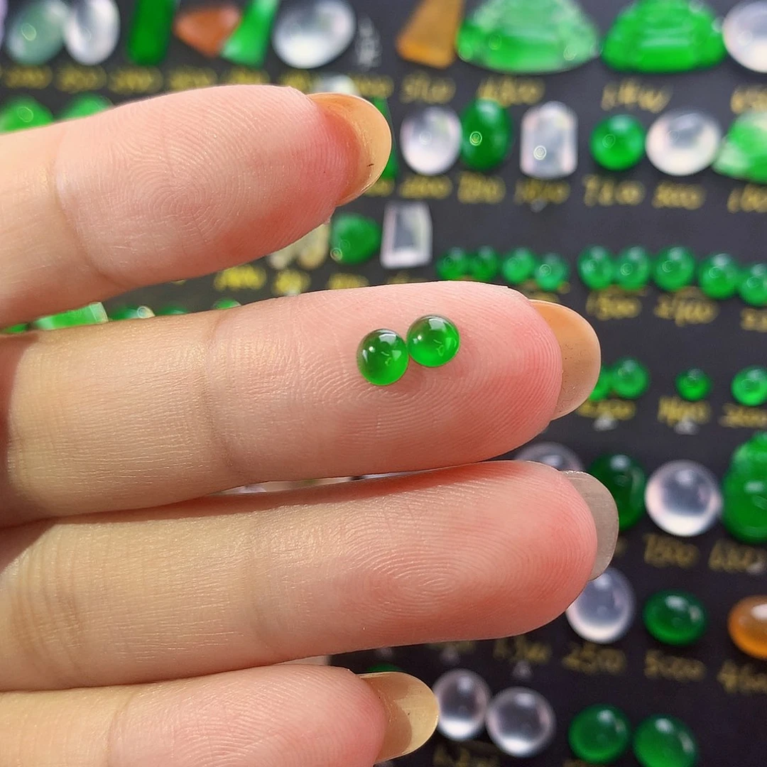 翡翠未镶嵌颈饰纯天然翡翠a货