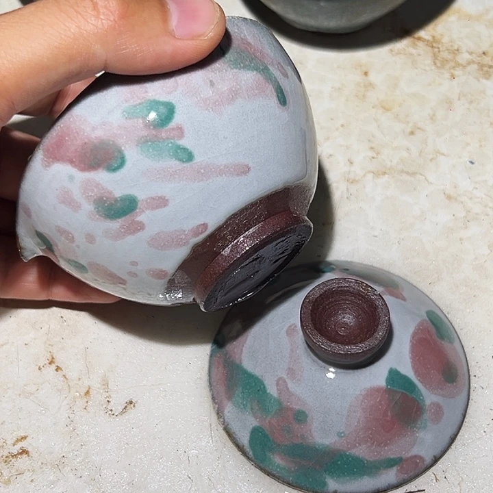 茶盏瑕宝双贤窑行知建盏