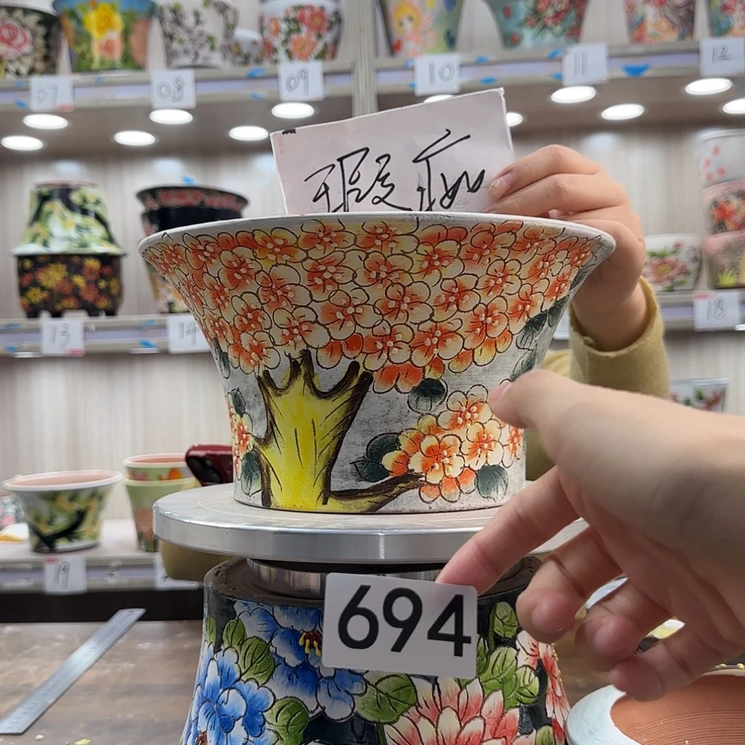 紫砂花盆瑕疵瑕疵694