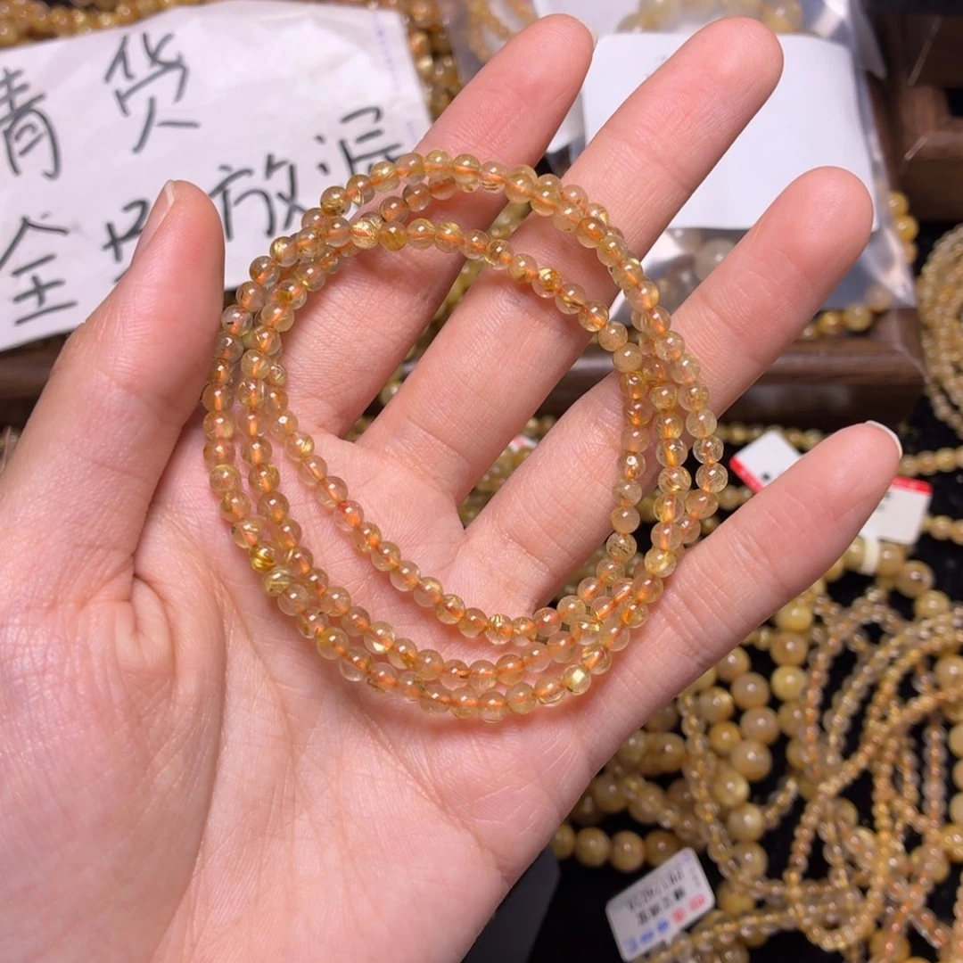 发晶手串未镶嵌卡4