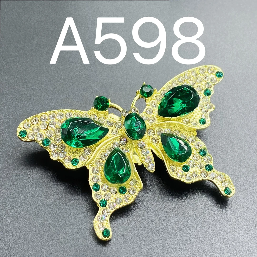 A598胸针复古轻奢蝴蝶胸针女夏防走光披肩扣别针