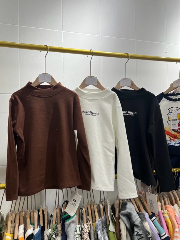 22808秋冬新款中大童保暖打底卫衣