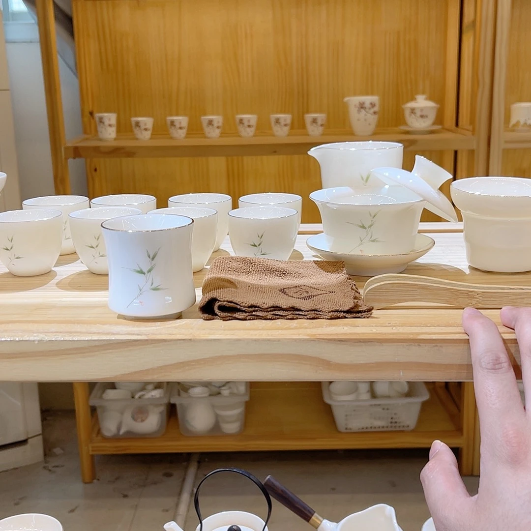 杯羊脂玉瓷羊脂玉瓷