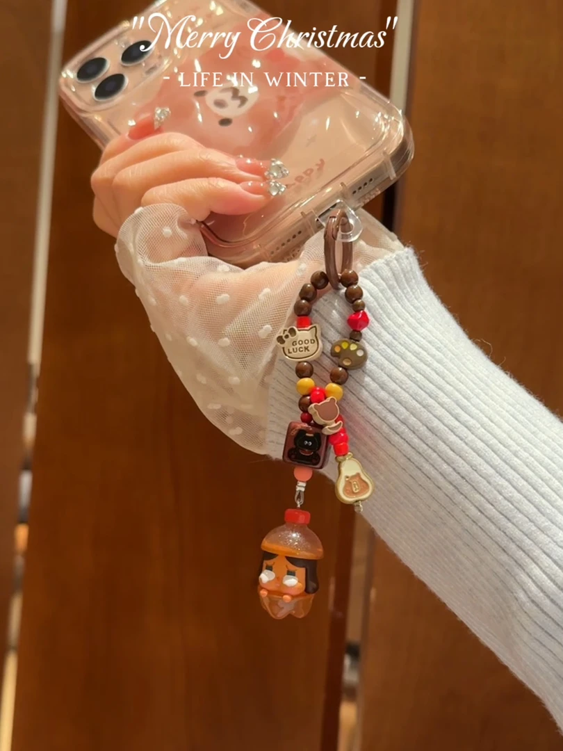 【1937】汽水哭娃潮玩手机壳挂件饰品挂饰创意个性ins可爱手机链