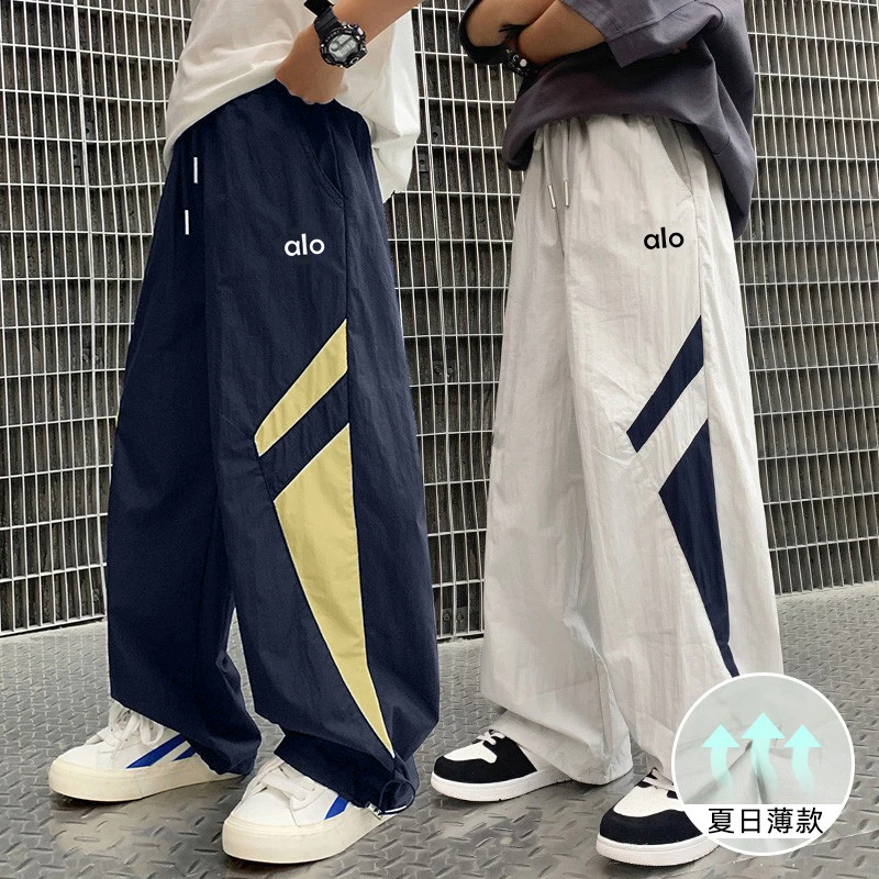 男童夏季防蚊休闲薄款速干长裤中大童适用宽松潮流韩版