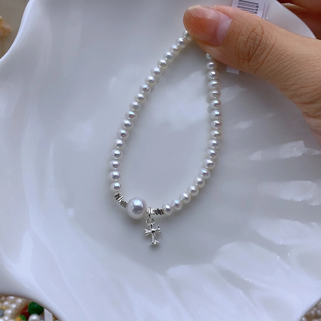合金手绳淡水珍珠