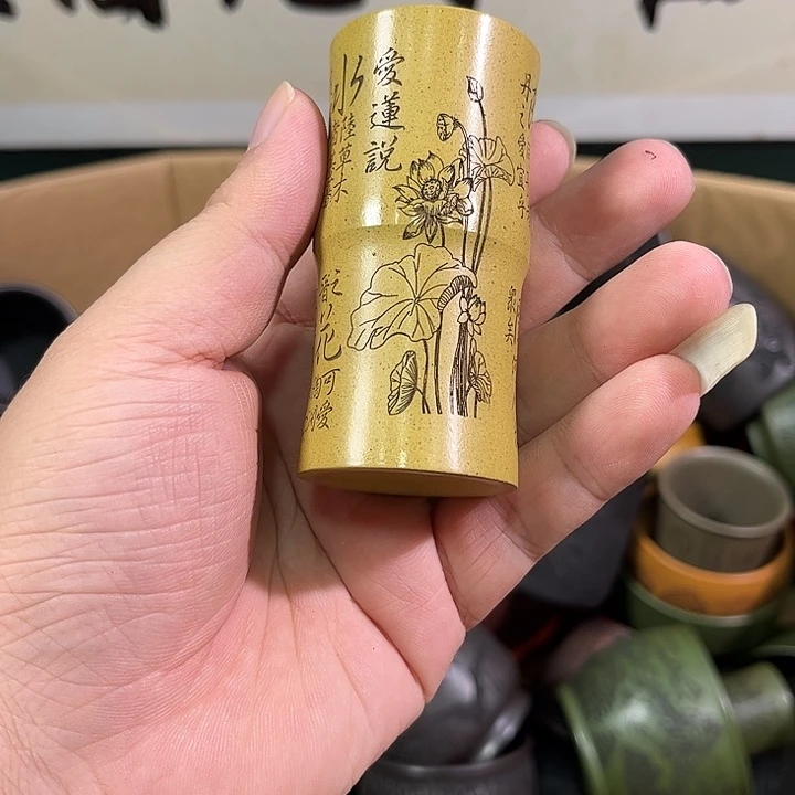 茶杯紫砂全手工紫砂主人杯