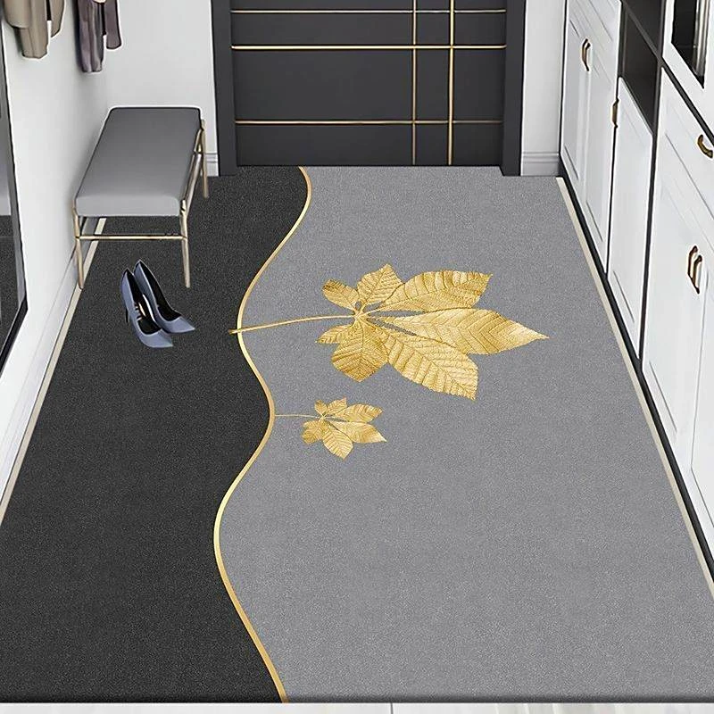 硅藻泥地垫入户门防摔进门垫子吸水防滑玄关卧室厨房家用门口地垫