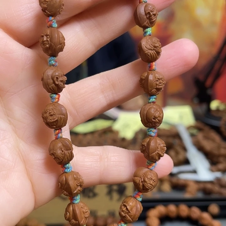 手串/手链橄榄核龙纹桃核