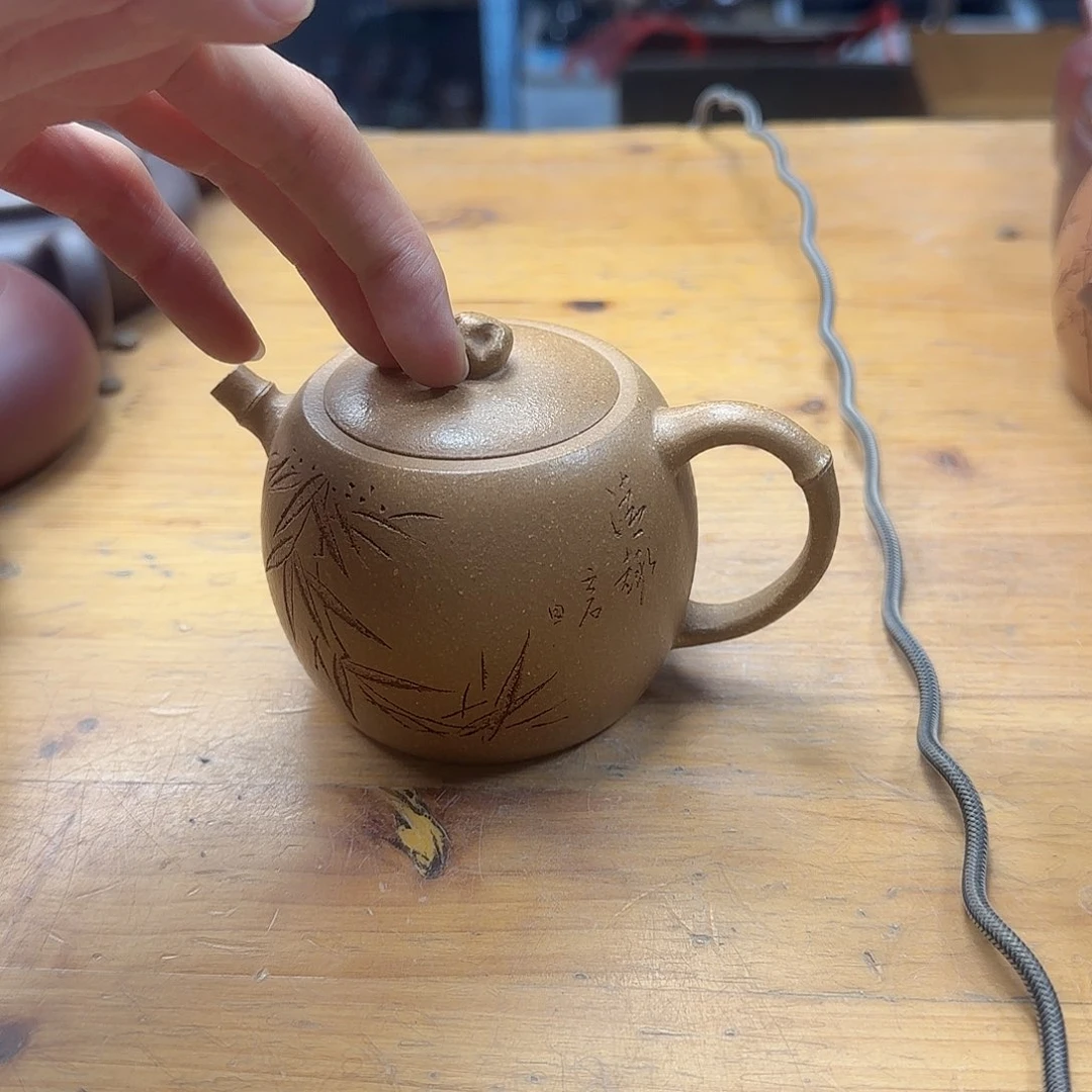 紫砂茶壶民间手艺人全手工制作