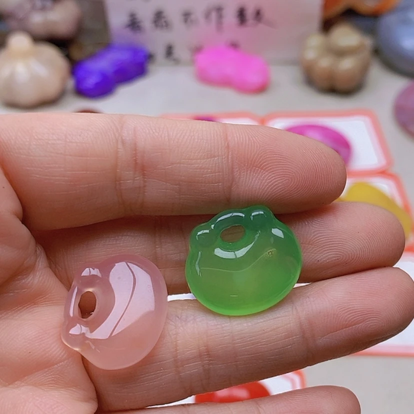 【闪购商品】未镶嵌玛瑙/玉髓珠宝半成品静*