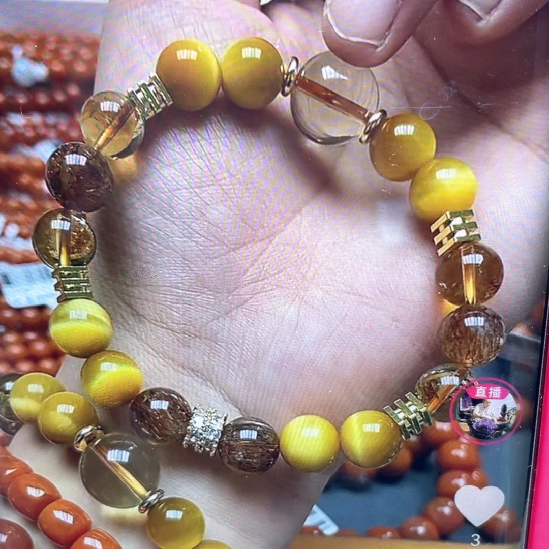 水晶手链未镶嵌手串