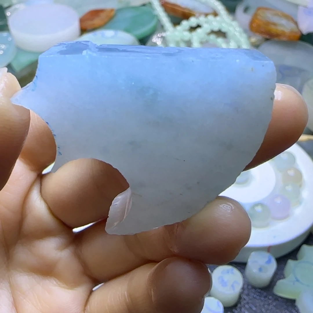 定制翡翠未镶嵌甜****鱼定制