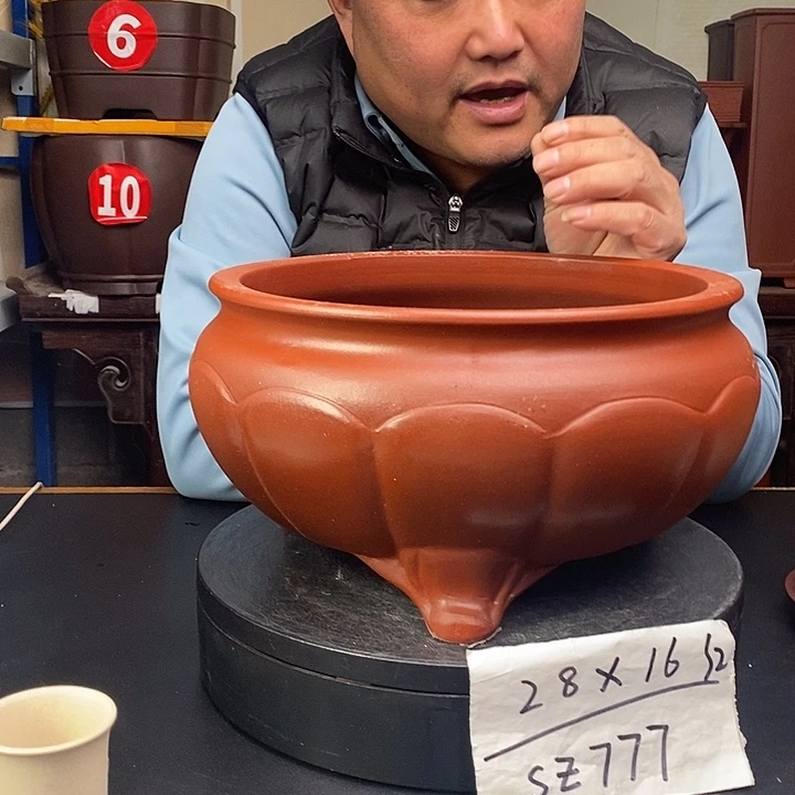 花盆紫砂货号一只