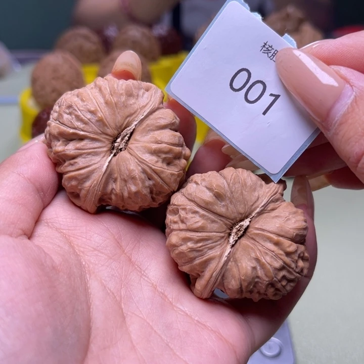 文玩核桃把件南瓜墩43.001