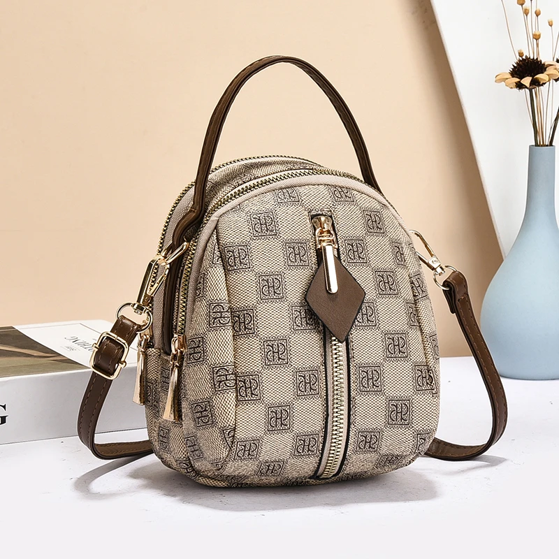 手机包女斜挎2025新款小众高级感小包包手提包女洋气高颜值小挎包