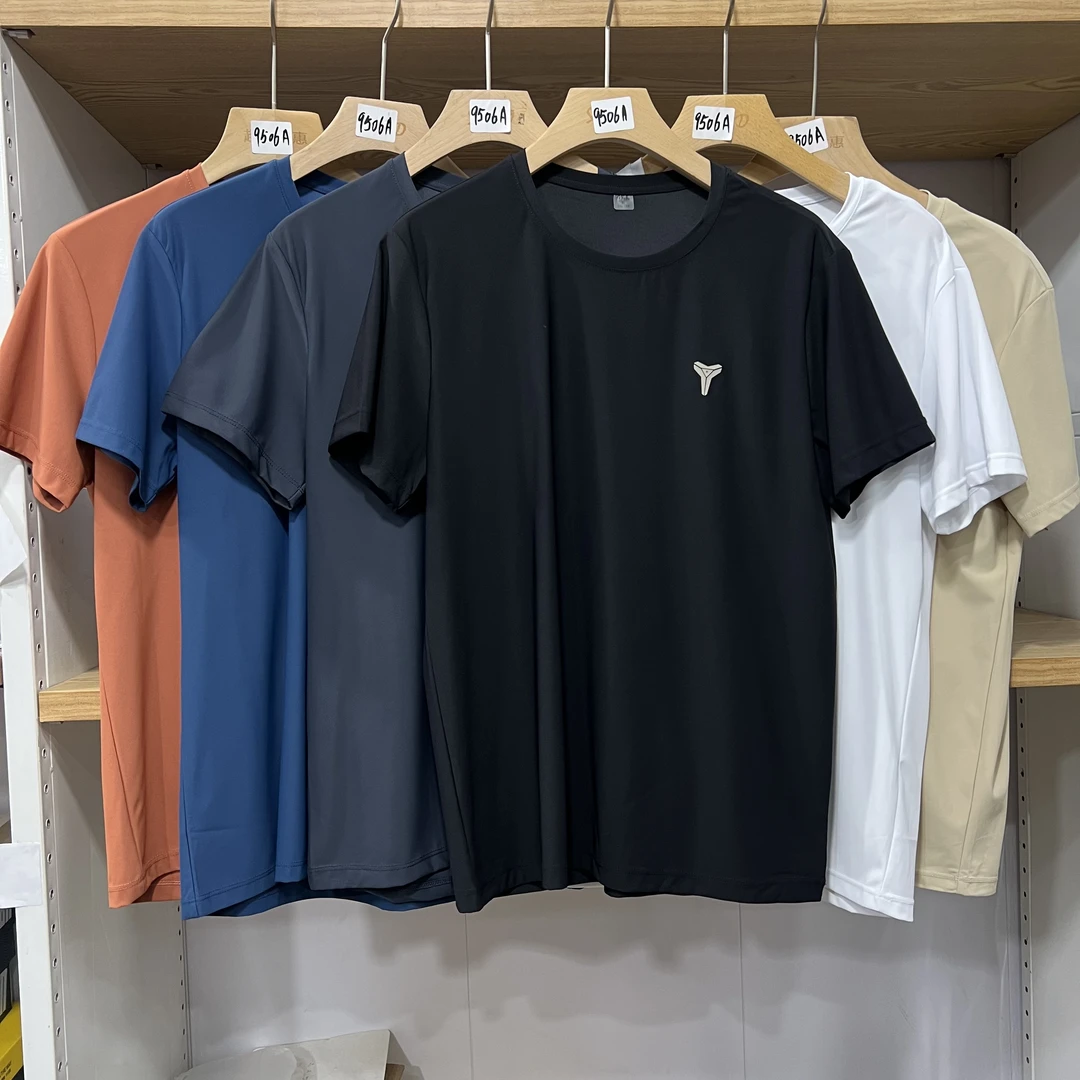 K 夏季新款圆领男士短袖运动休闲款 9506a