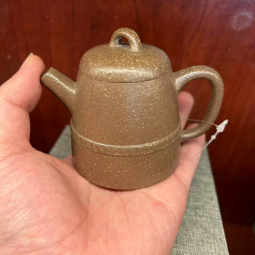 慕古秦权 五彩段泥 蔡剑芸手工紫砂壶