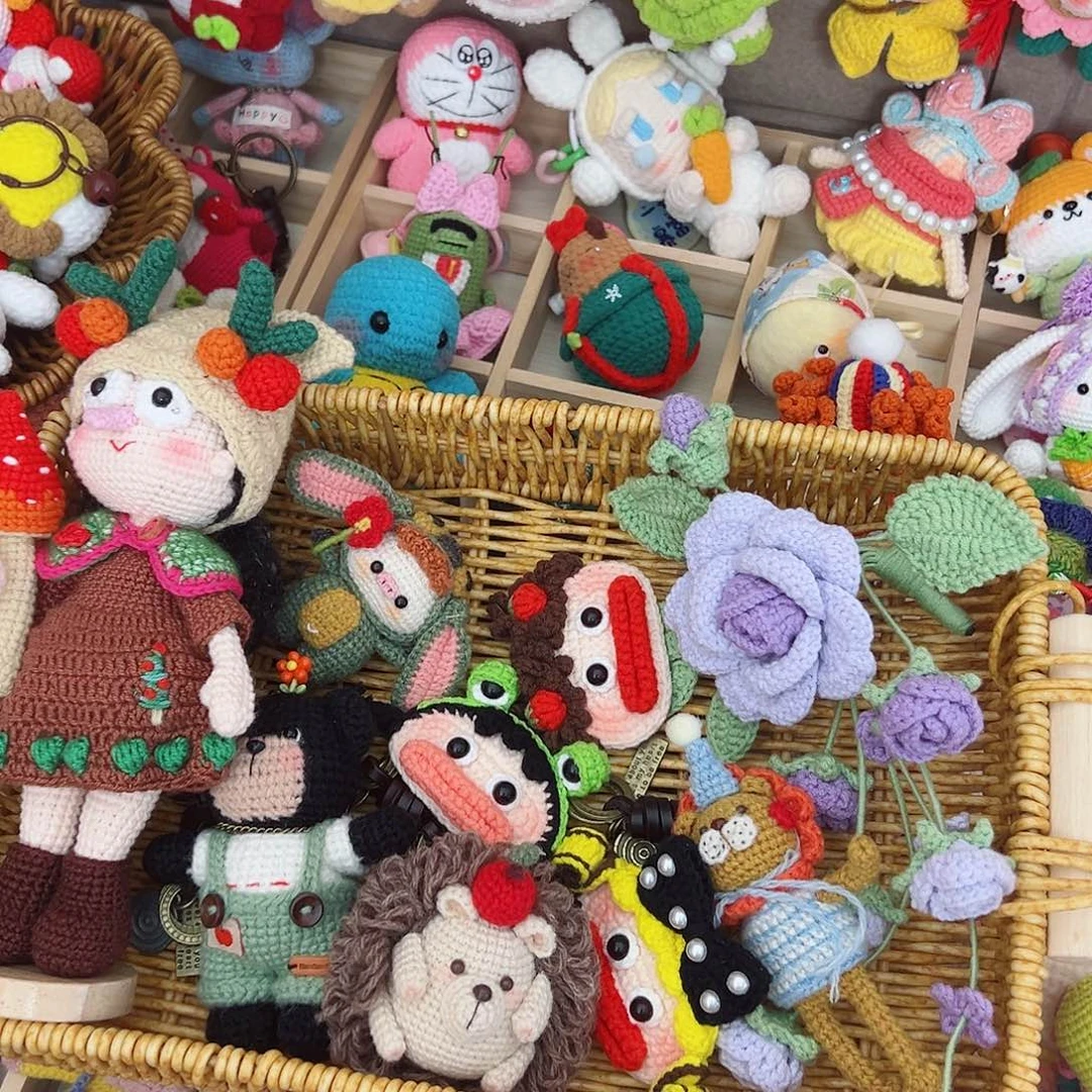 思思女孩发夹刺猬挂件