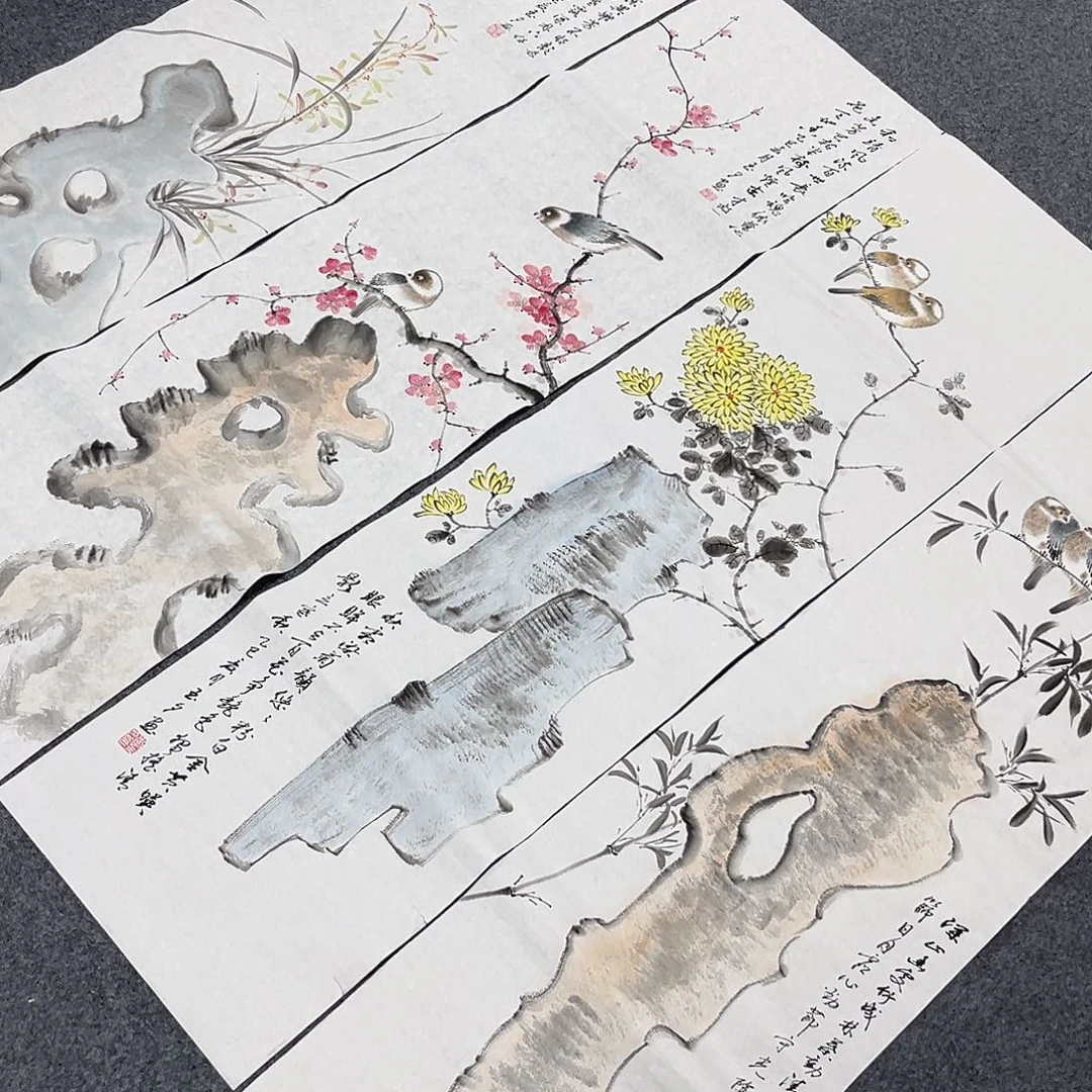 国画国画老师作品
