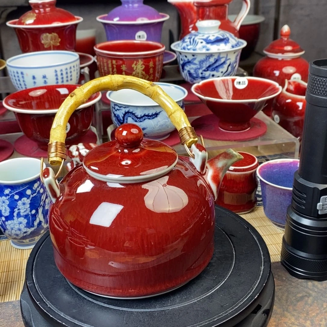 【闪购商品】景德镇名陶坊原矿郎红