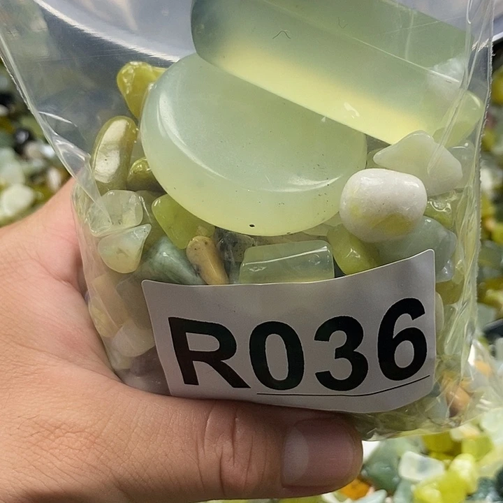 蛇纹石玉未镶嵌鱼缸石