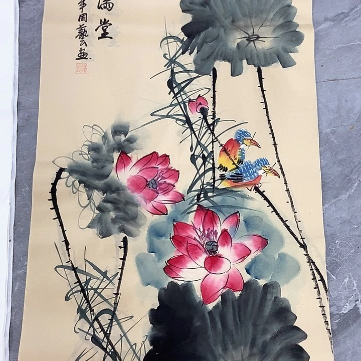 小周画廊的直播间！
