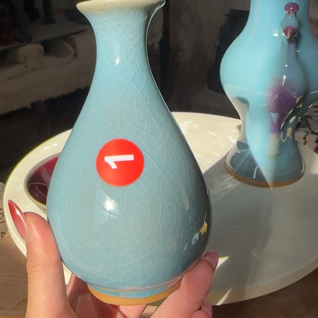 瓷摆件郑家钧窑摆件