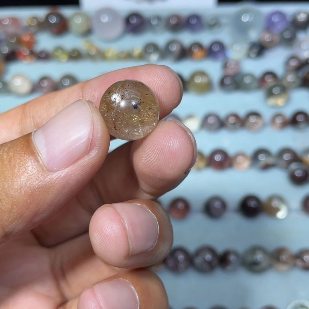 水晶手串银S925镶嵌