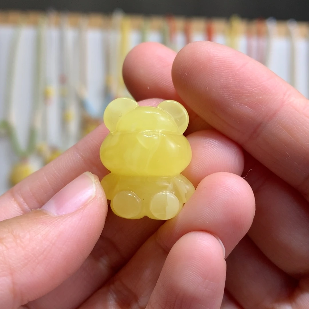 蜜蜡未镶嵌裸石配饰