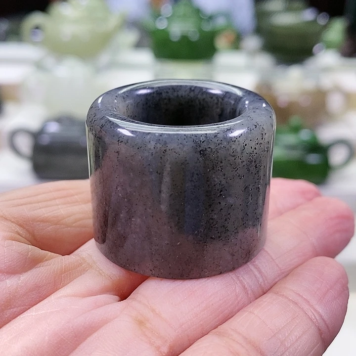 未镶嵌和田玉挂件扳指圈号22.5