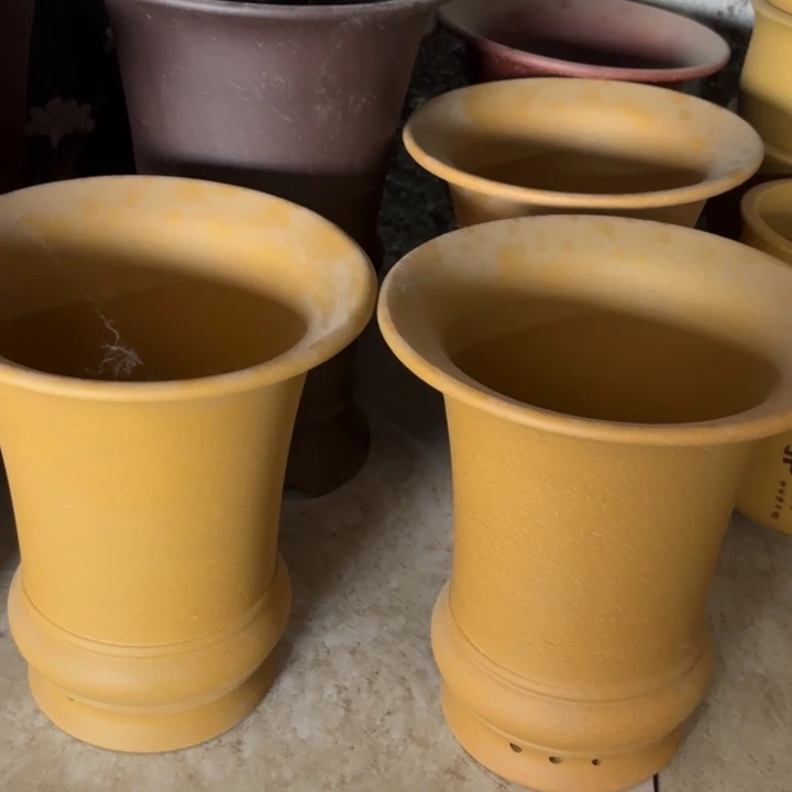 紫砂花盆  100-4。