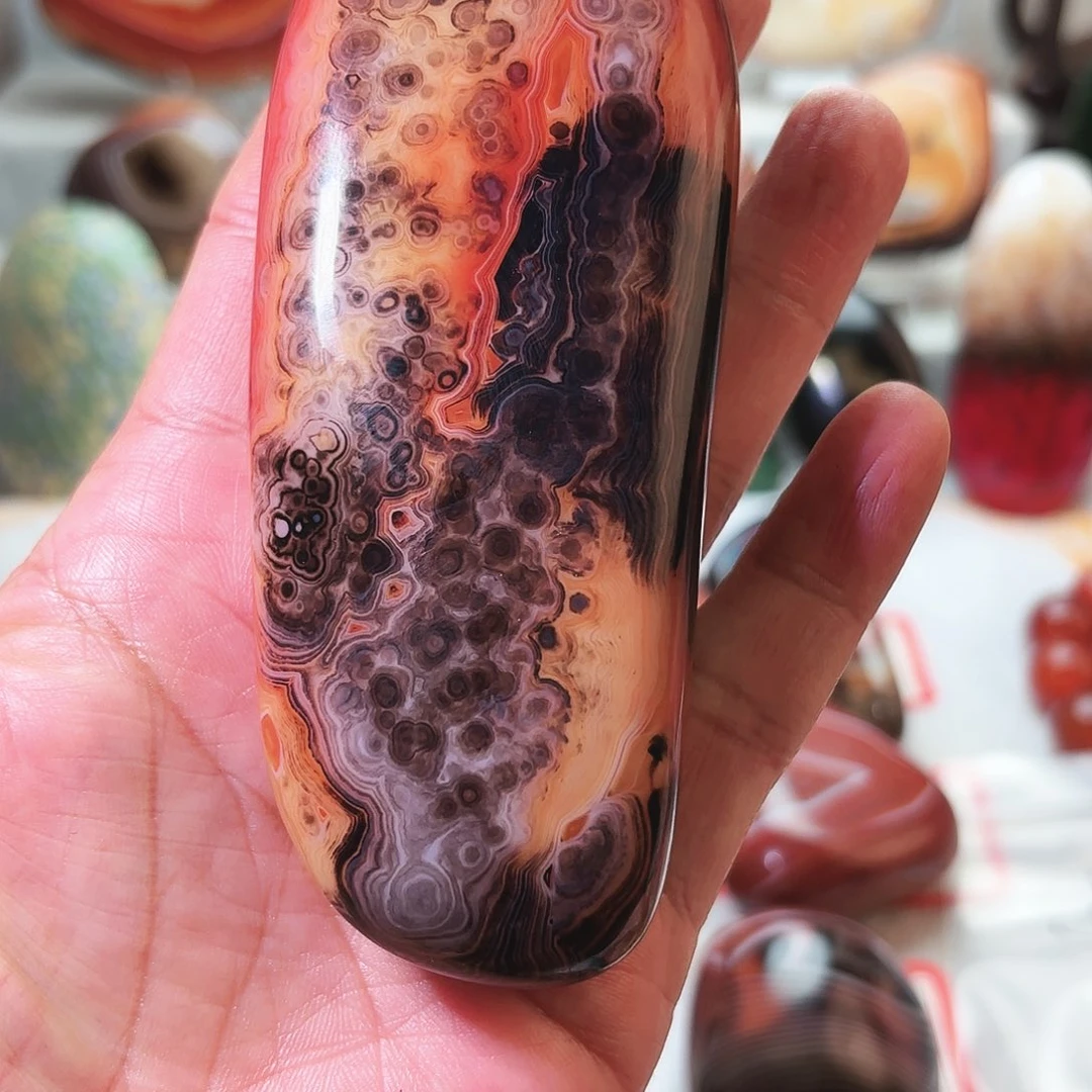 飝***玛瑙/玉髓未镶嵌颈饰