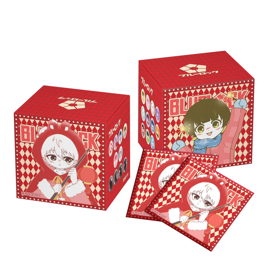 【拆盒】DoDo-《蓝色监狱》同人系列童年奶盖款吧唧蓝锁