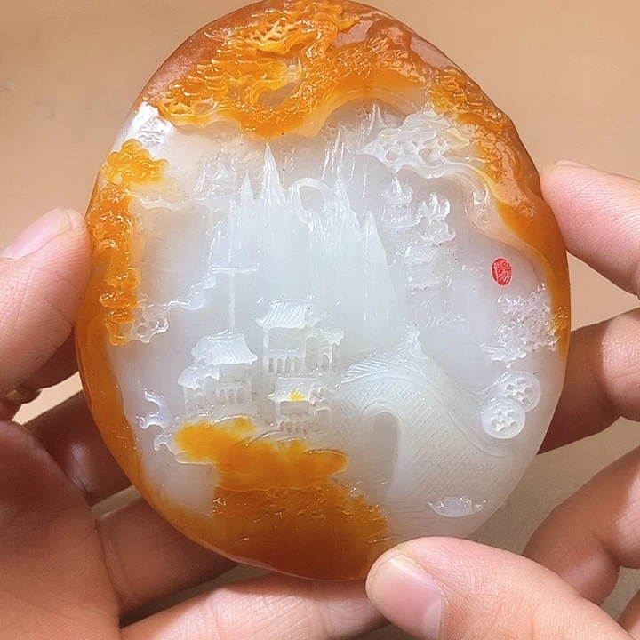 和田玉颈饰未镶嵌HX