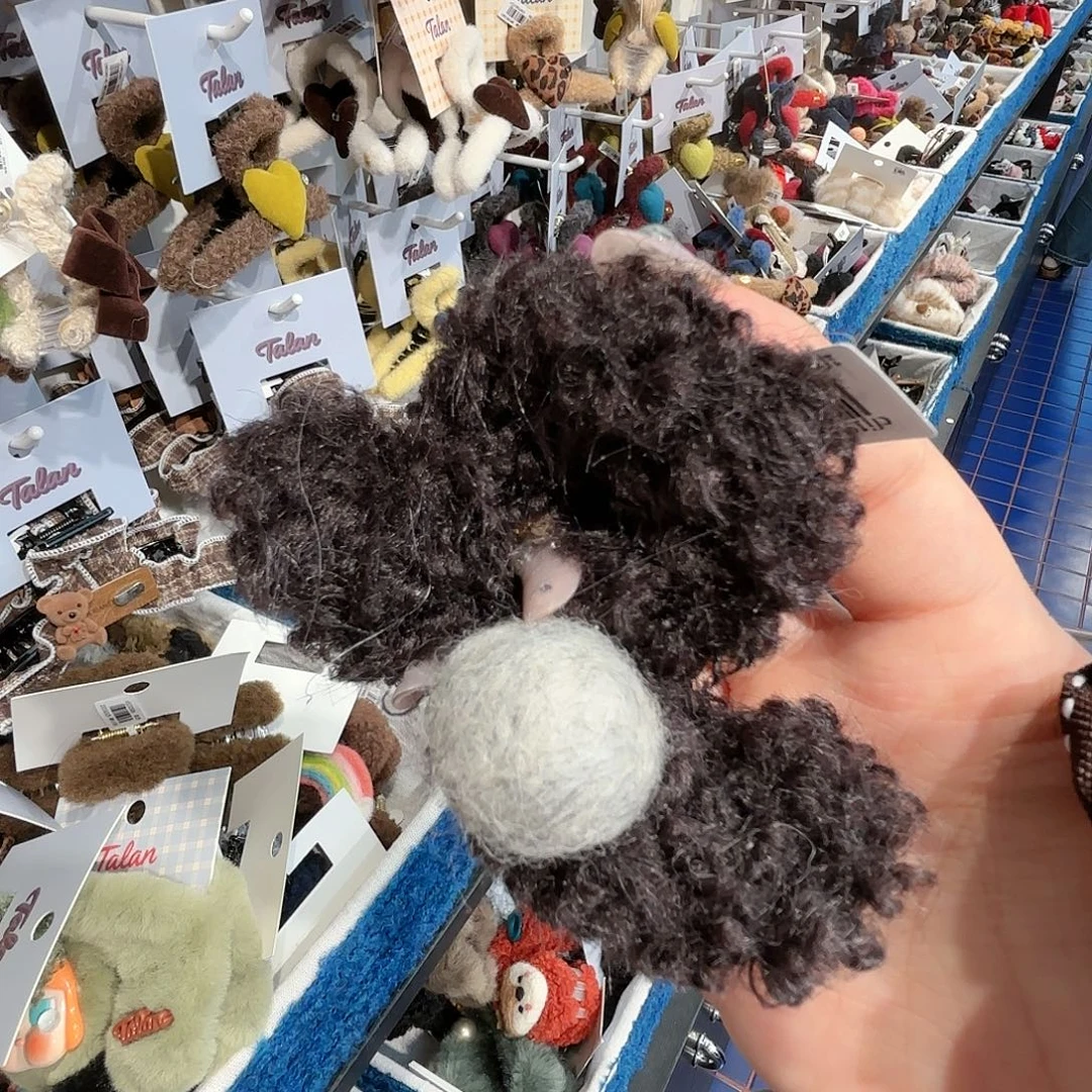 皮质铁合金发饰发夹