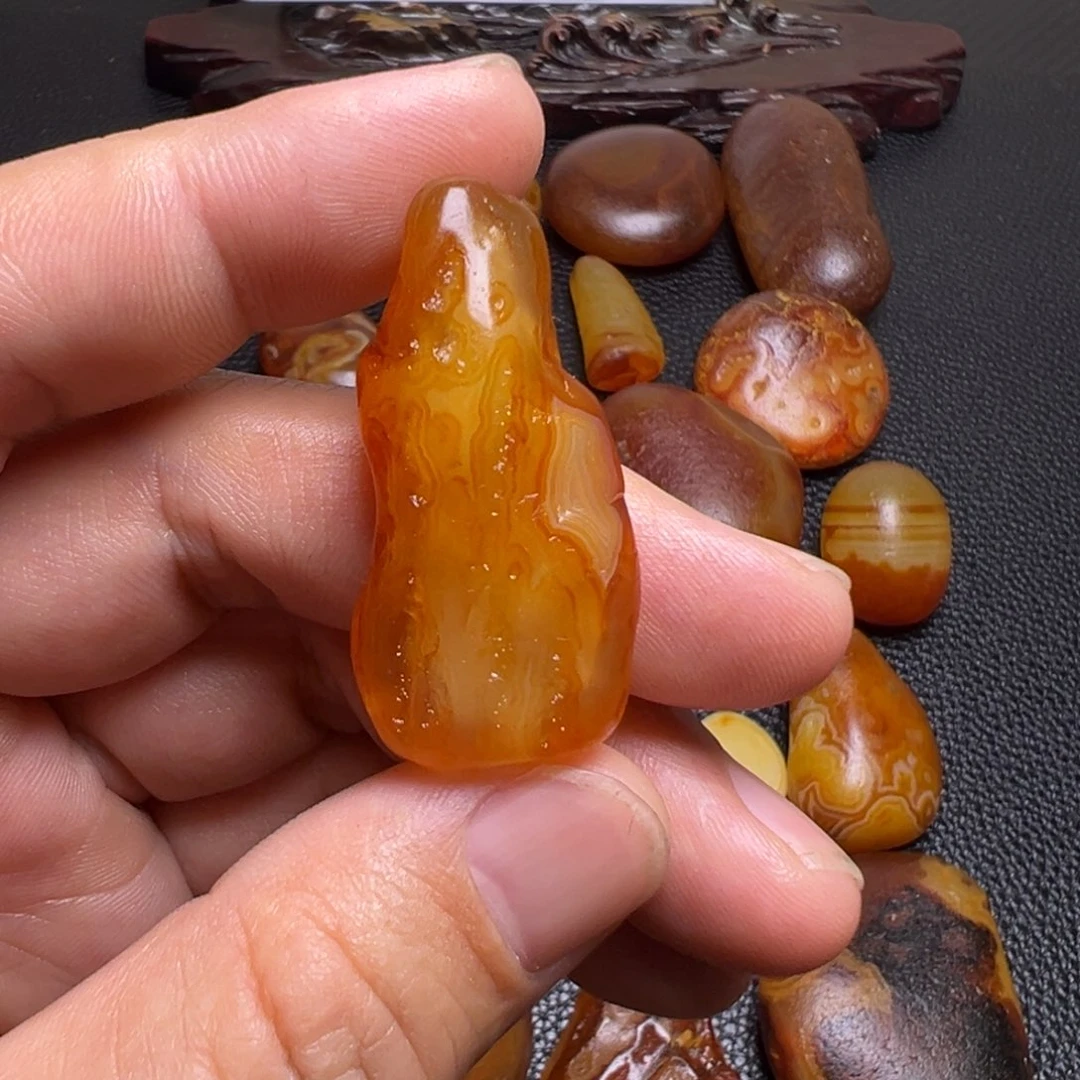 秋***雨瓷片马达加斯加奇石