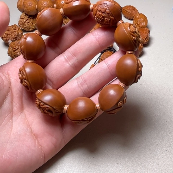 渊***止橄榄核手串橄榄核