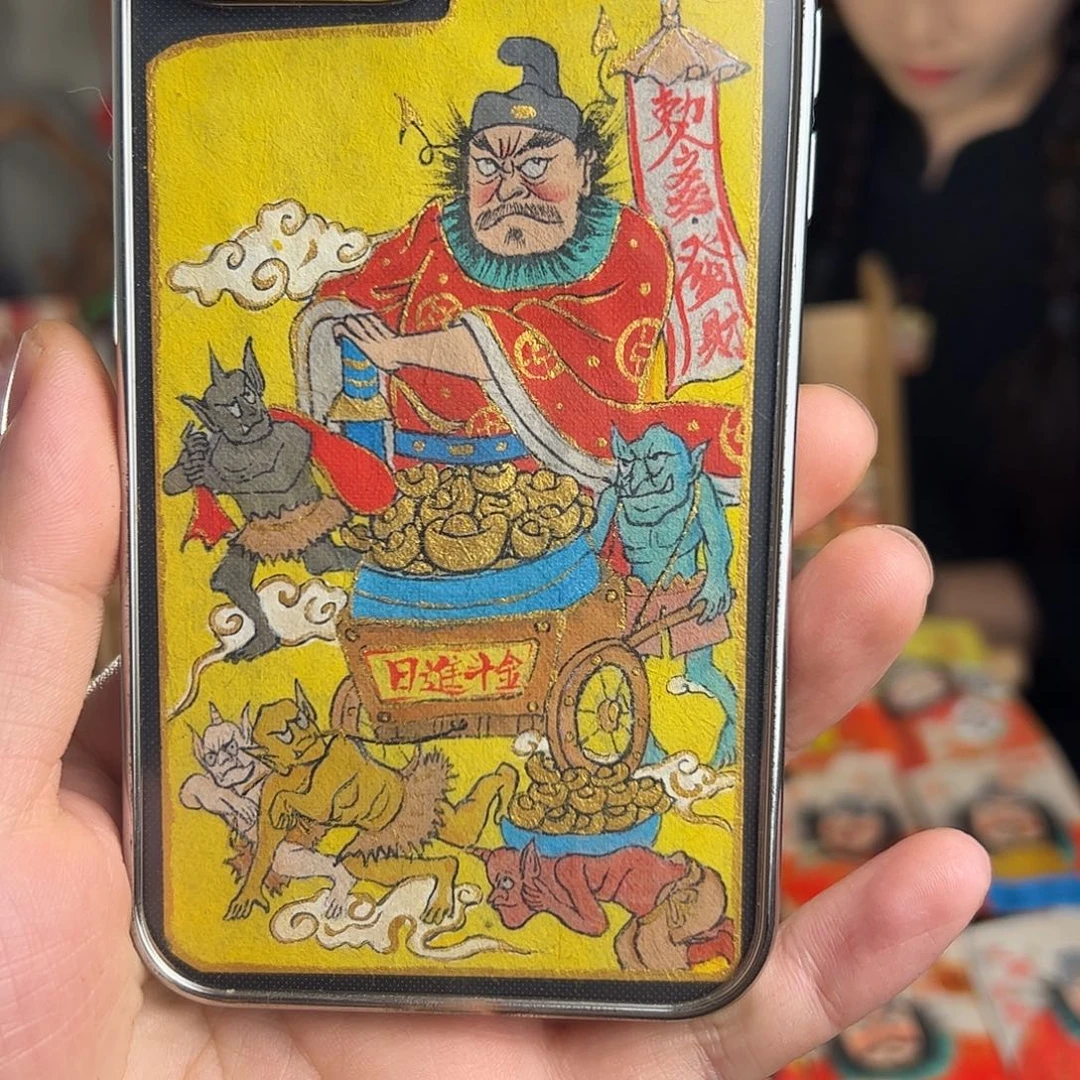 *****纯手绘钟馗文创画