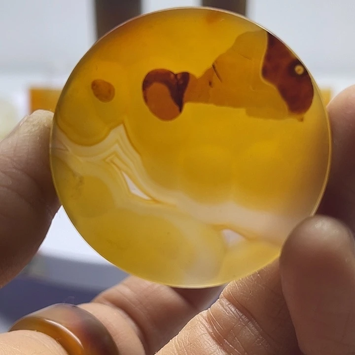 玛瑙/玉髓未镶嵌吊坠(不含链)