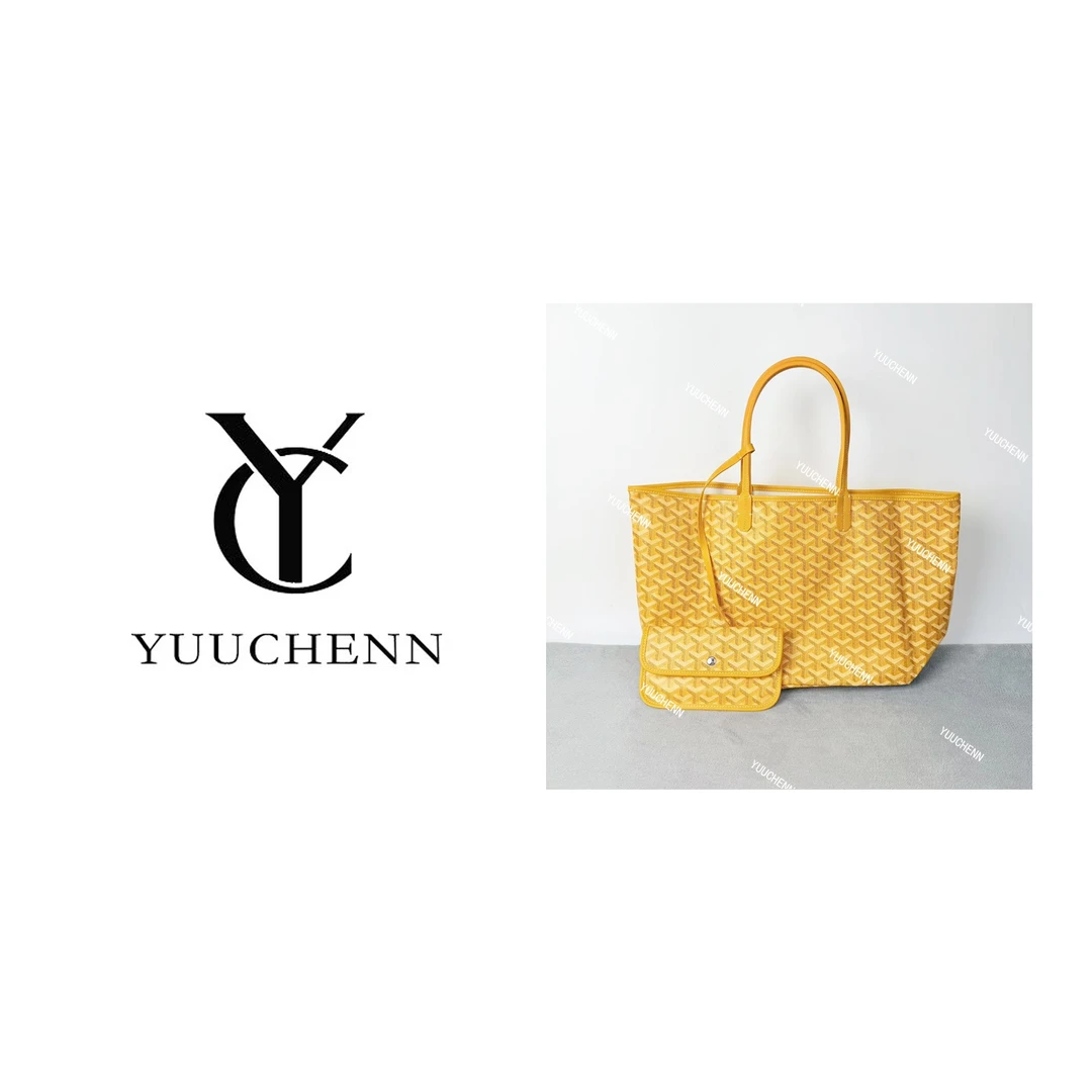 YUUCHENN/【Tote Basket】进口Tc皮黄色HH5927