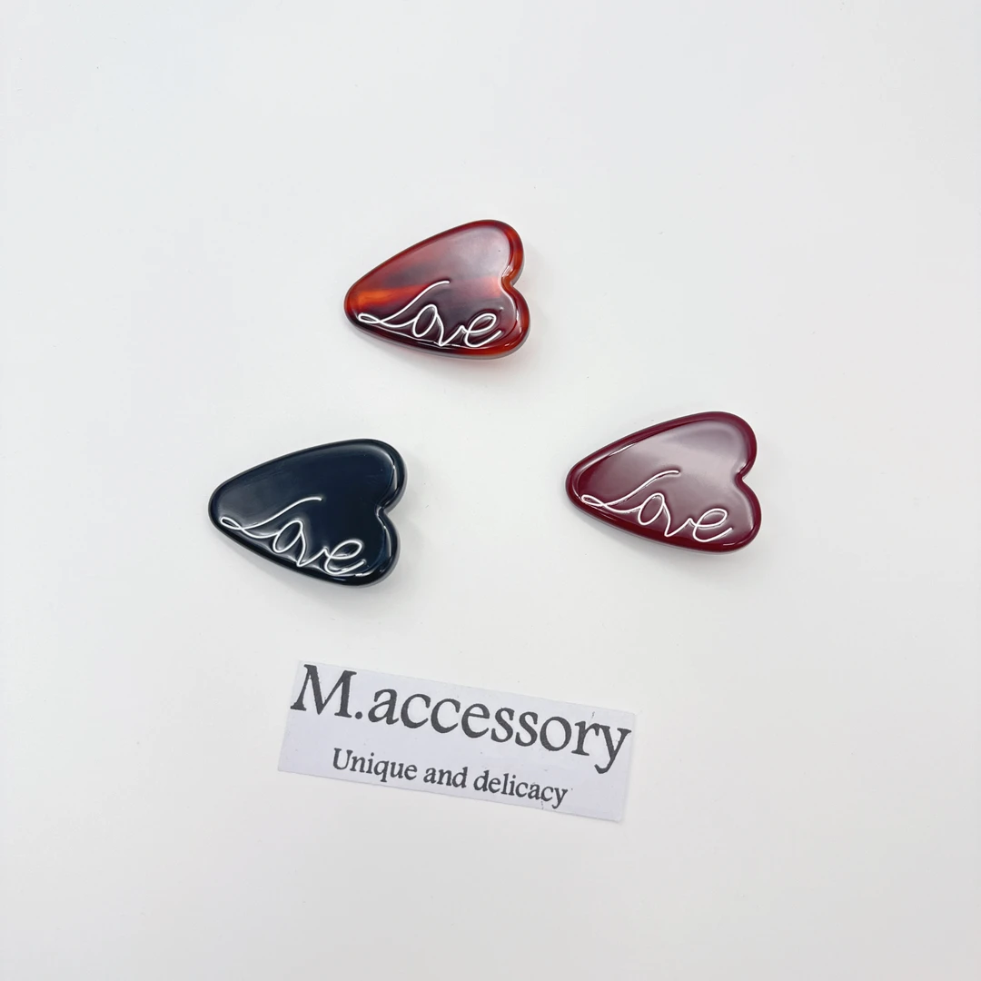 Mi33 质感爱心鸭嘴夹 Y57055M4-2