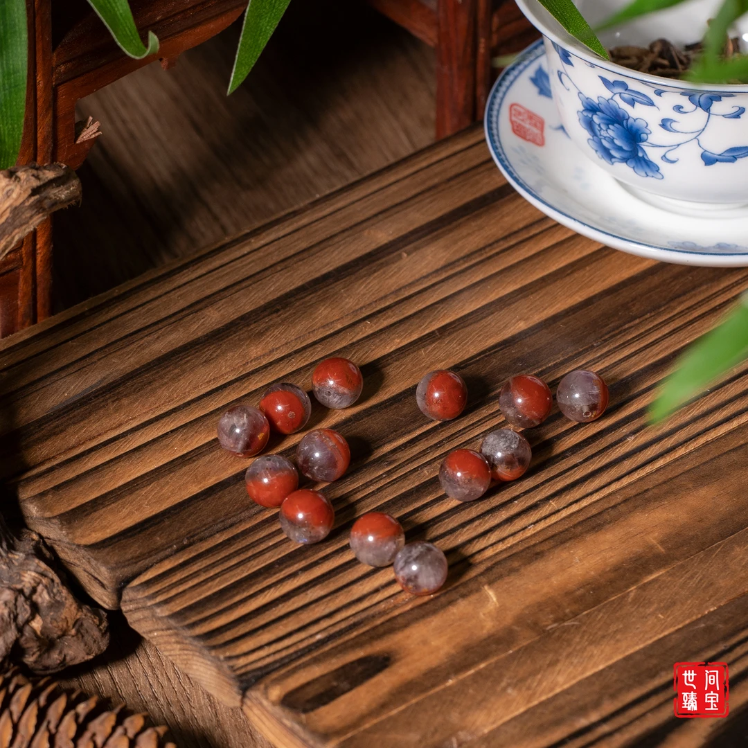 世间臻宝-荆棘玫瑰圆珠单珠配件/11mm+/多样性发/发一个/P2199