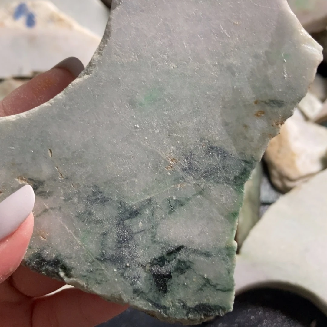 翡翠未镶嵌挂件天然翡翠