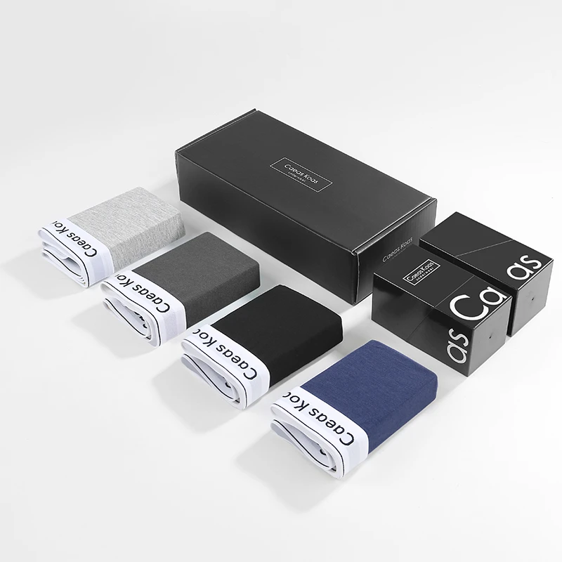 男士内裤无痕中腰透气运动舒适男生裤衩裤头潮流棉质2025新款礼盒