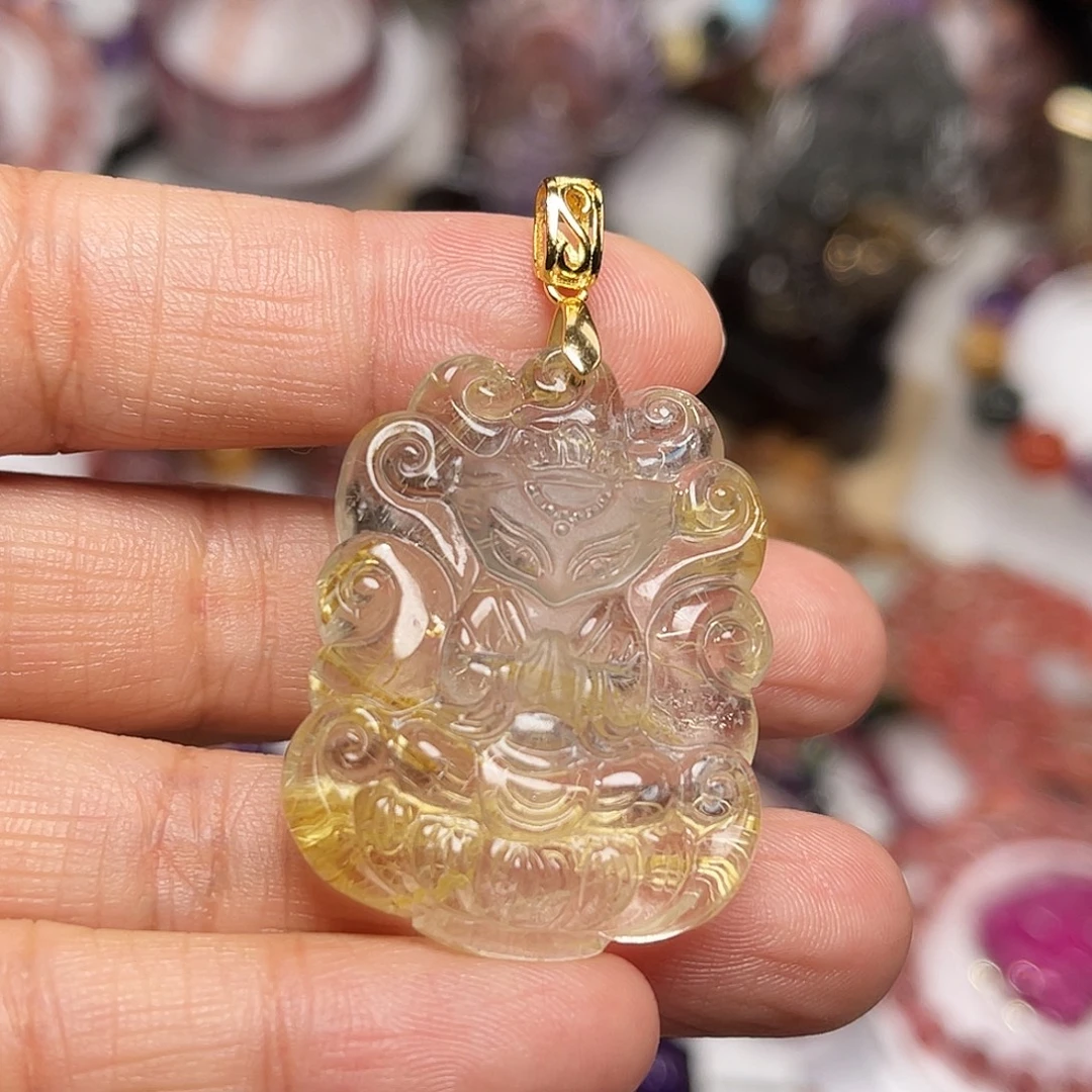 水晶未镶嵌颈饰订制