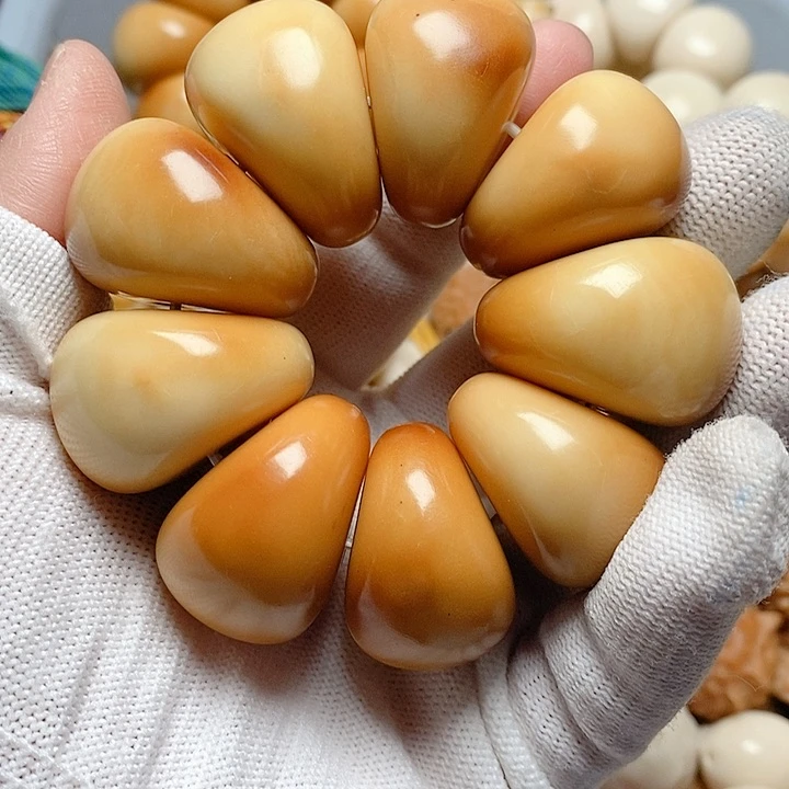 文玩核桃手串肥*炭烤蒜瓣瑕疵款