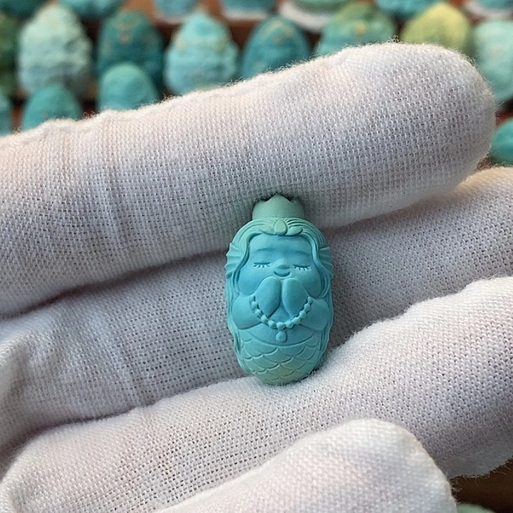 绿松石未镶嵌配饰