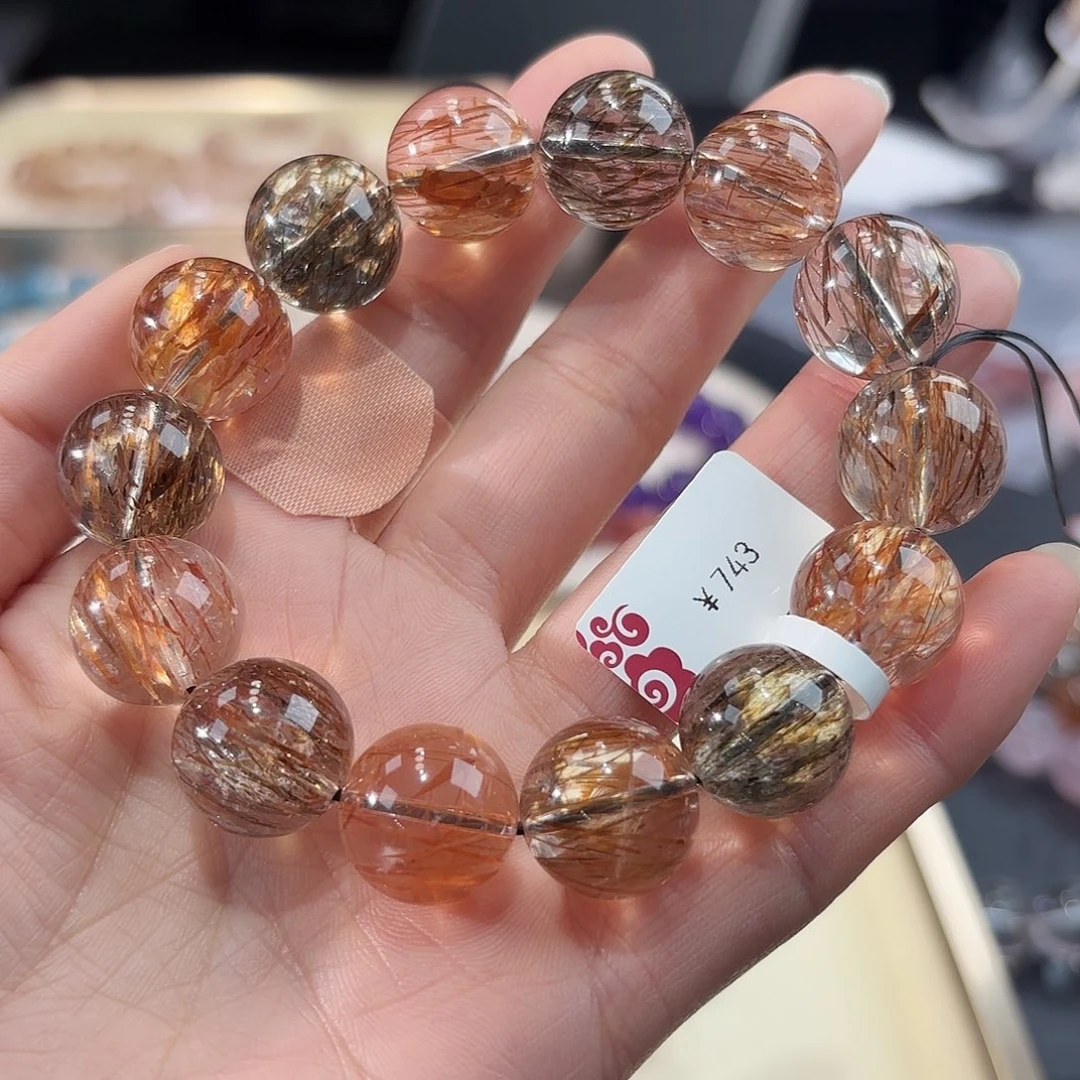 水晶手串水晶未镶嵌漂****生